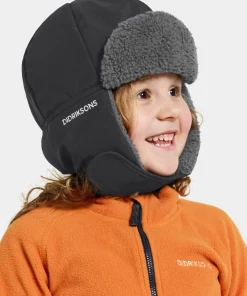 Didriksons Kids' Biggles Cap 6 Black Discount