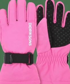 Didriksons Kids' Biggles Gloves 3 Sweet Pink Sale