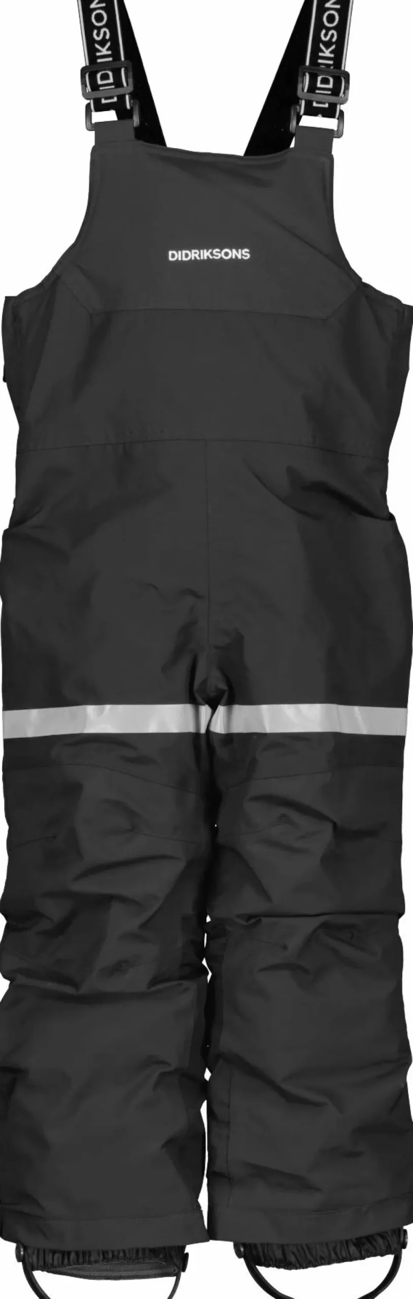 Didriksons Kids' Bjärven Bib Pants Black