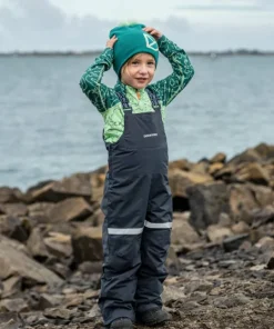 Didriksons Kids' Bjärven Bib Pants Navy