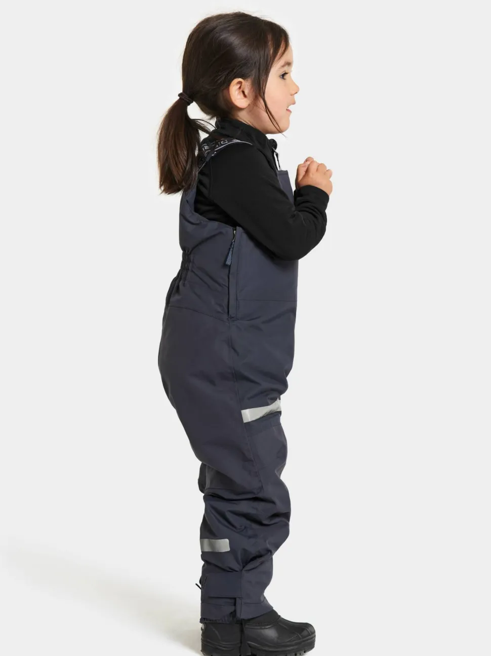 Didriksons Kids' Bjärven Bib Pants Navy