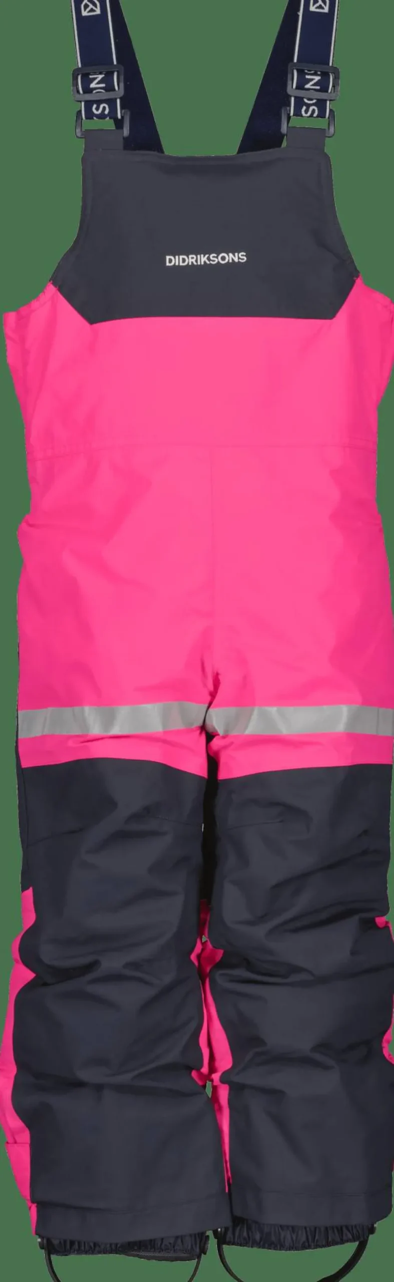 Didriksons Kids' Bjärven Bib Pants True Pink