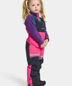 Didriksons Kids' Bjärven Bib Pants True Pink