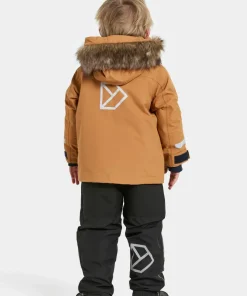 Didriksons Kids' Bjärven Parka 4 Almond Tree Outlet