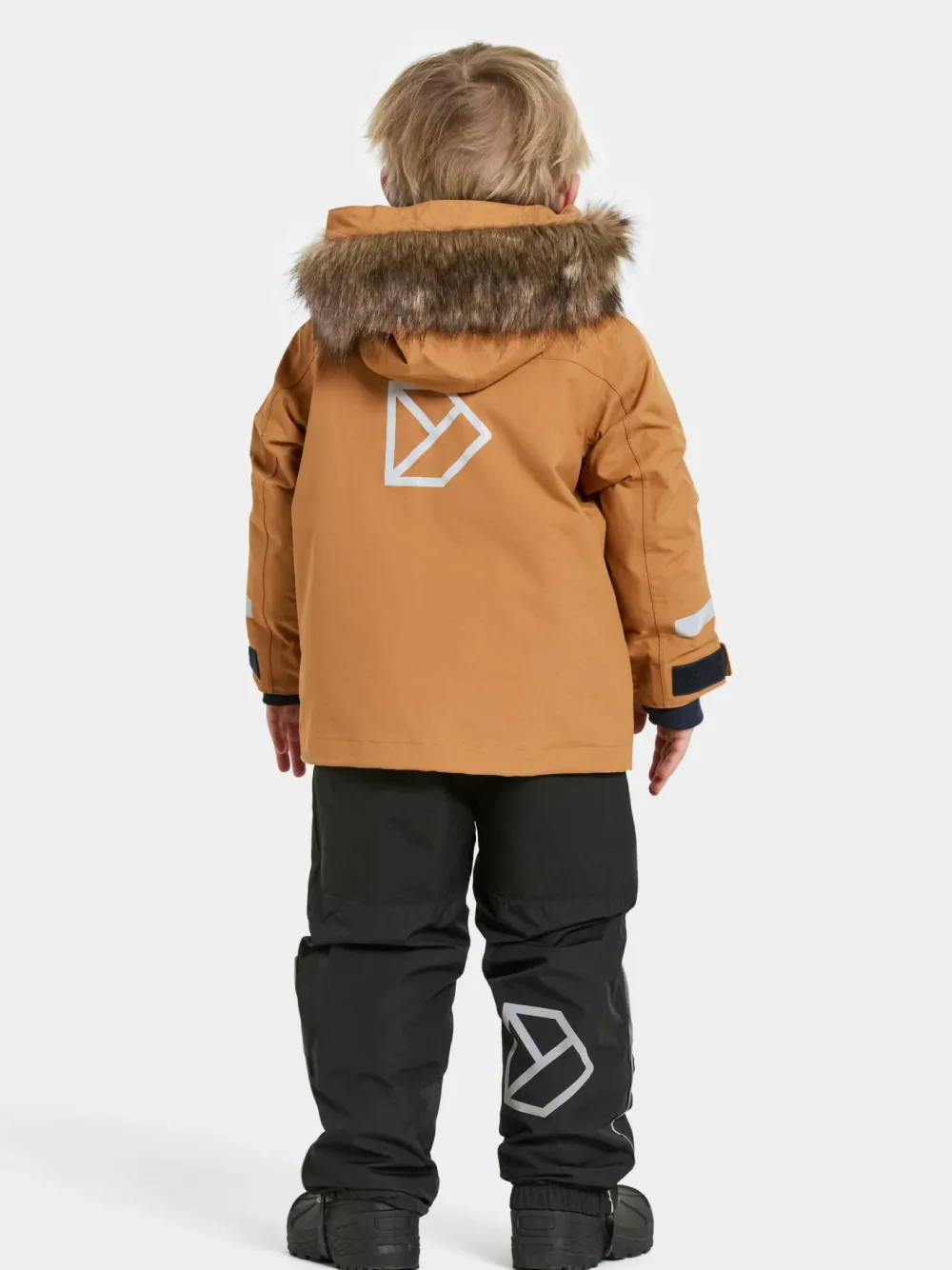 Didriksons Kids' Bjärven Parka 4 Almond Tree Outlet
