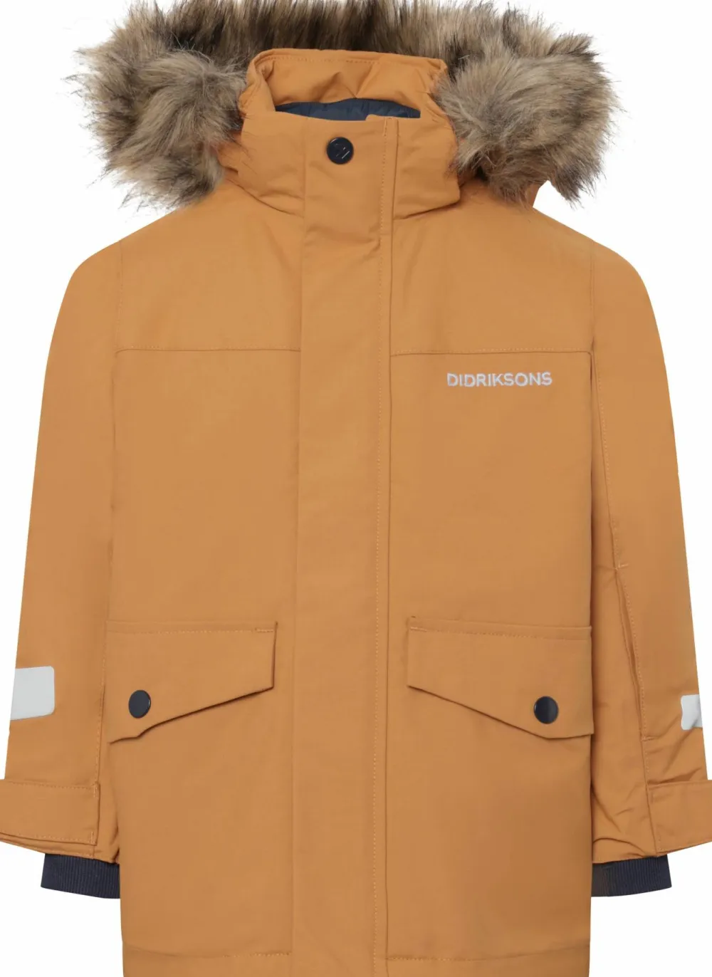 Didriksons Kids' Bjärven Parka 4 Almond Tree Outlet