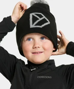 Didriksons Kids' Dropi Beanie Black