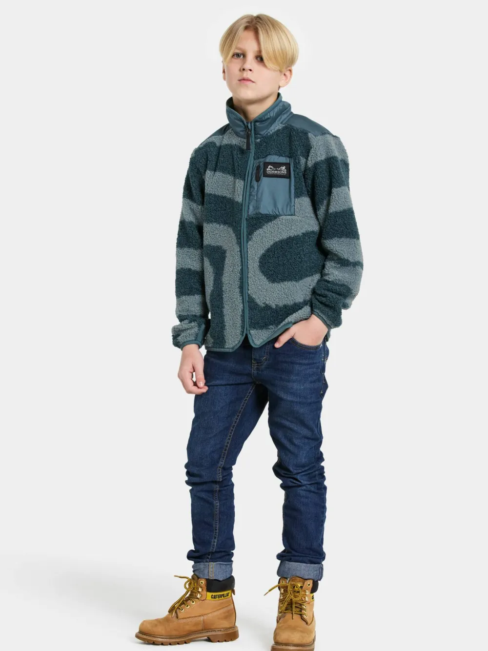 Discount Kids' Exa Printed Full Zip 2 Barn Barnjackor & Västar|Barntröjor & Fleece