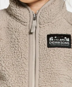 Didriksons Kids' Gibbs Full Zip 2 Beach Beige Sale