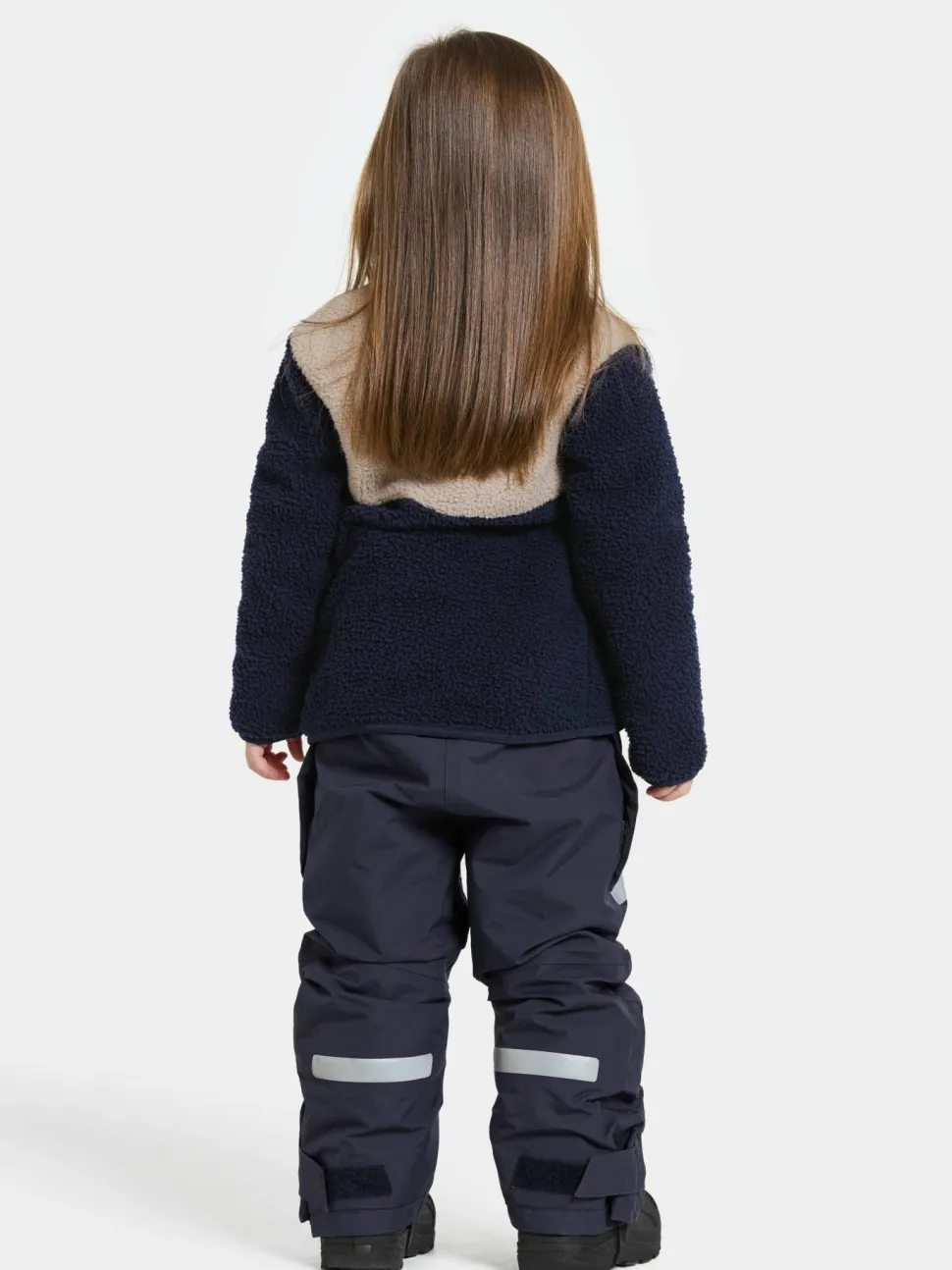 Didriksons Kids' Gosig Half Zip Navy