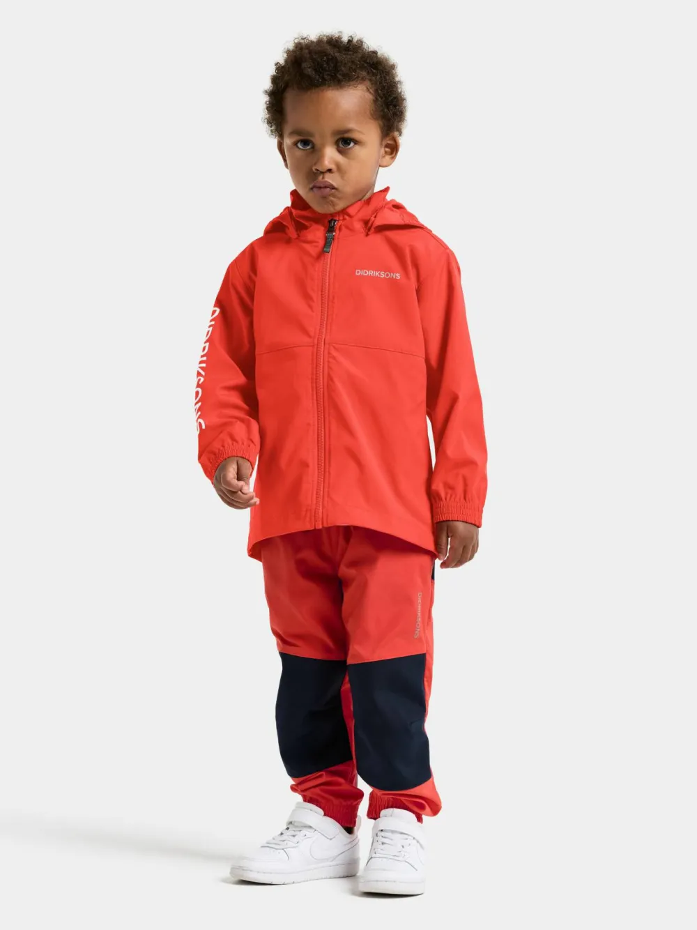 Didriksons Kids' Hallon Jacket Paprika Outlet