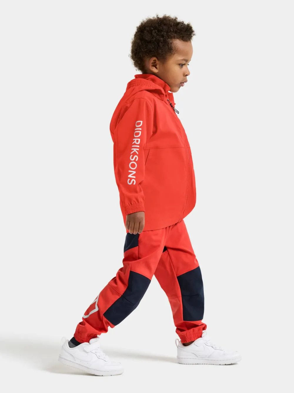 Didriksons Kids' Hallon Jacket Paprika Outlet
