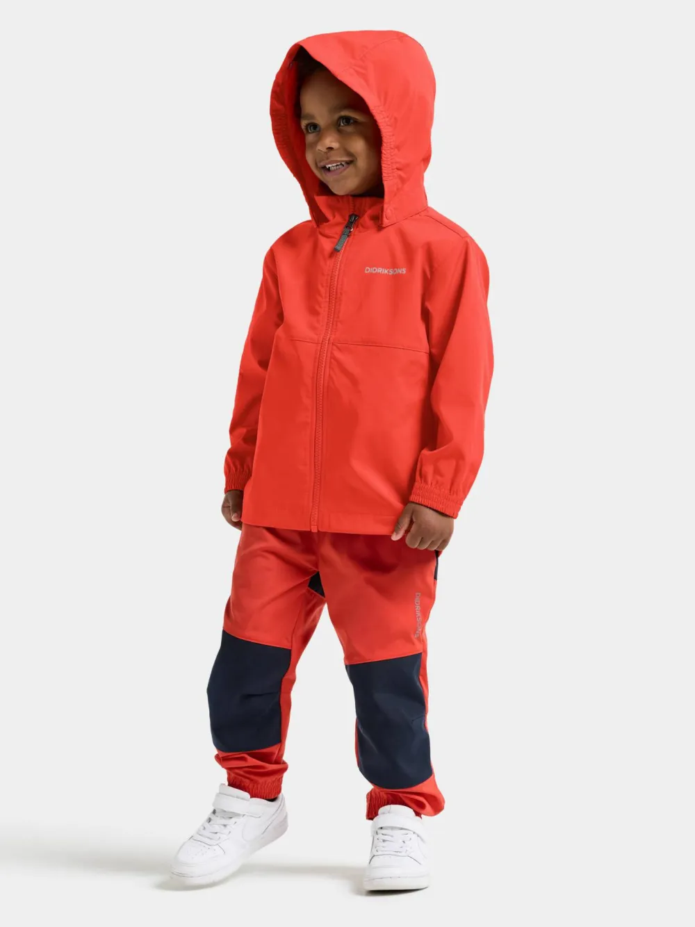 Didriksons Kids' Hallon Jacket Paprika Outlet