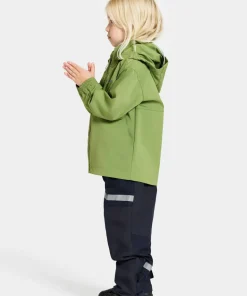 Didriksons Kids' Hallon Jacket Algae Green