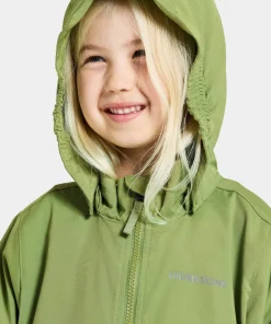 Didriksons Kids' Hallon Jacket Algae Green