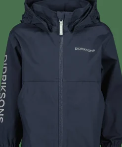 Didriksons Kids' Hallon Jacket Navy