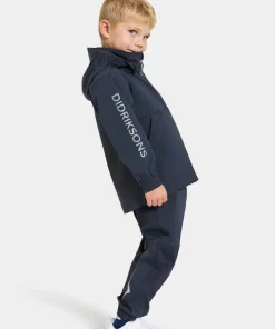 Didriksons Kids' Hallon Jacket Navy