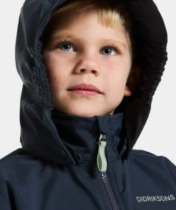 Didriksons Kids' Hallon Jacket Navy