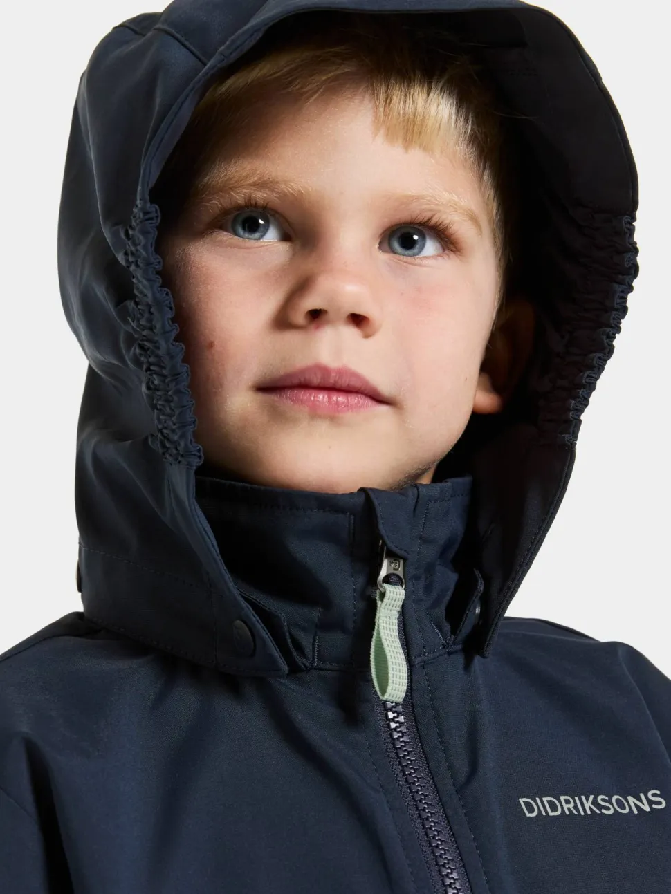 Didriksons Kids' Hallon Jacket Navy