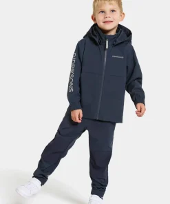 Didriksons Kids' Hallon Jacket Navy