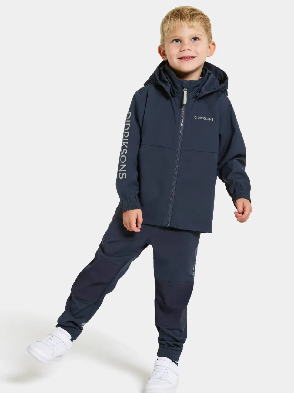 Didriksons Kids' Hallon Jacket Navy