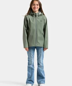 Didriksons Kids' Hepta Jacket Wilted Leaf Best