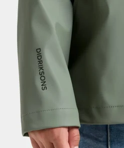 Didriksons Kids' Hepta Jacket Wilted Leaf Best