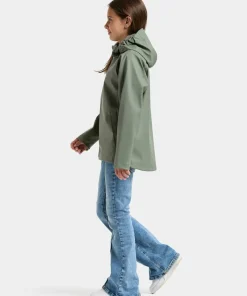 Didriksons Kids' Hepta Jacket Wilted Leaf Best