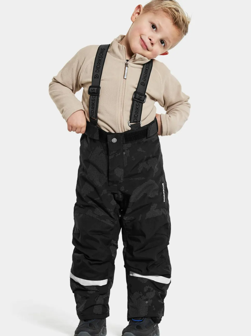 Didriksons Kids' Idre Special Edition Pants Island Print Reflex