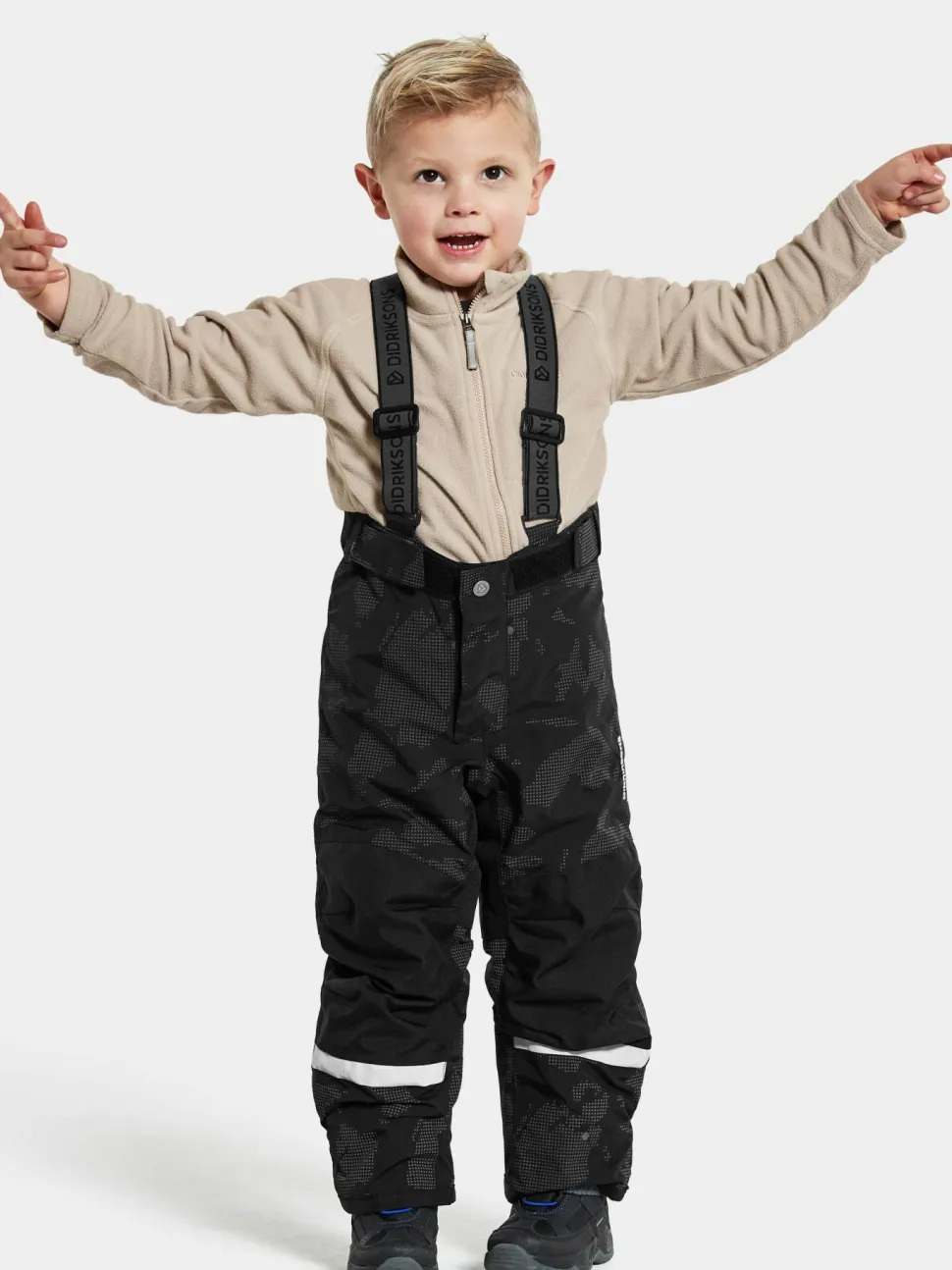 Didriksons Kids' Idre Special Edition Pants Island Print Reflex