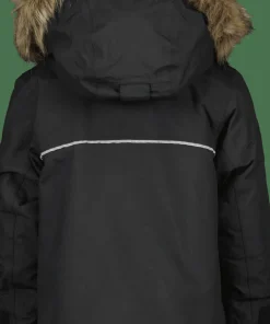 Didriksons Kids' Kure Parka 6 Black