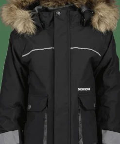 Didriksons Kids' Kure Parka 6 Black