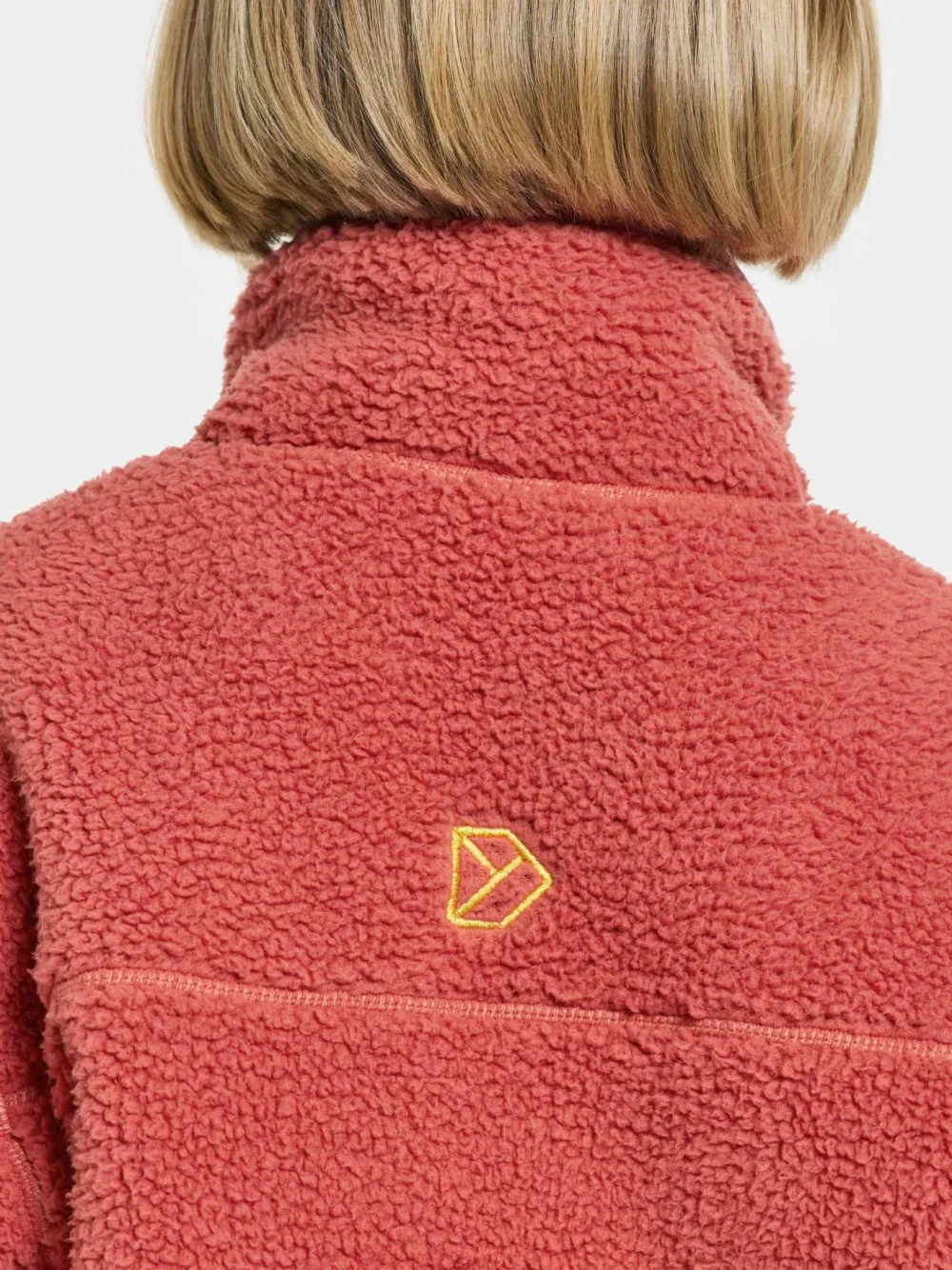 Didriksons Kids' Marmor Full Zip Long Mineral Red Clearance