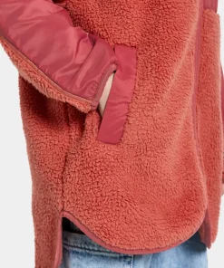 Didriksons Kids' Marmor Full Zip Long Mineral Red Clearance