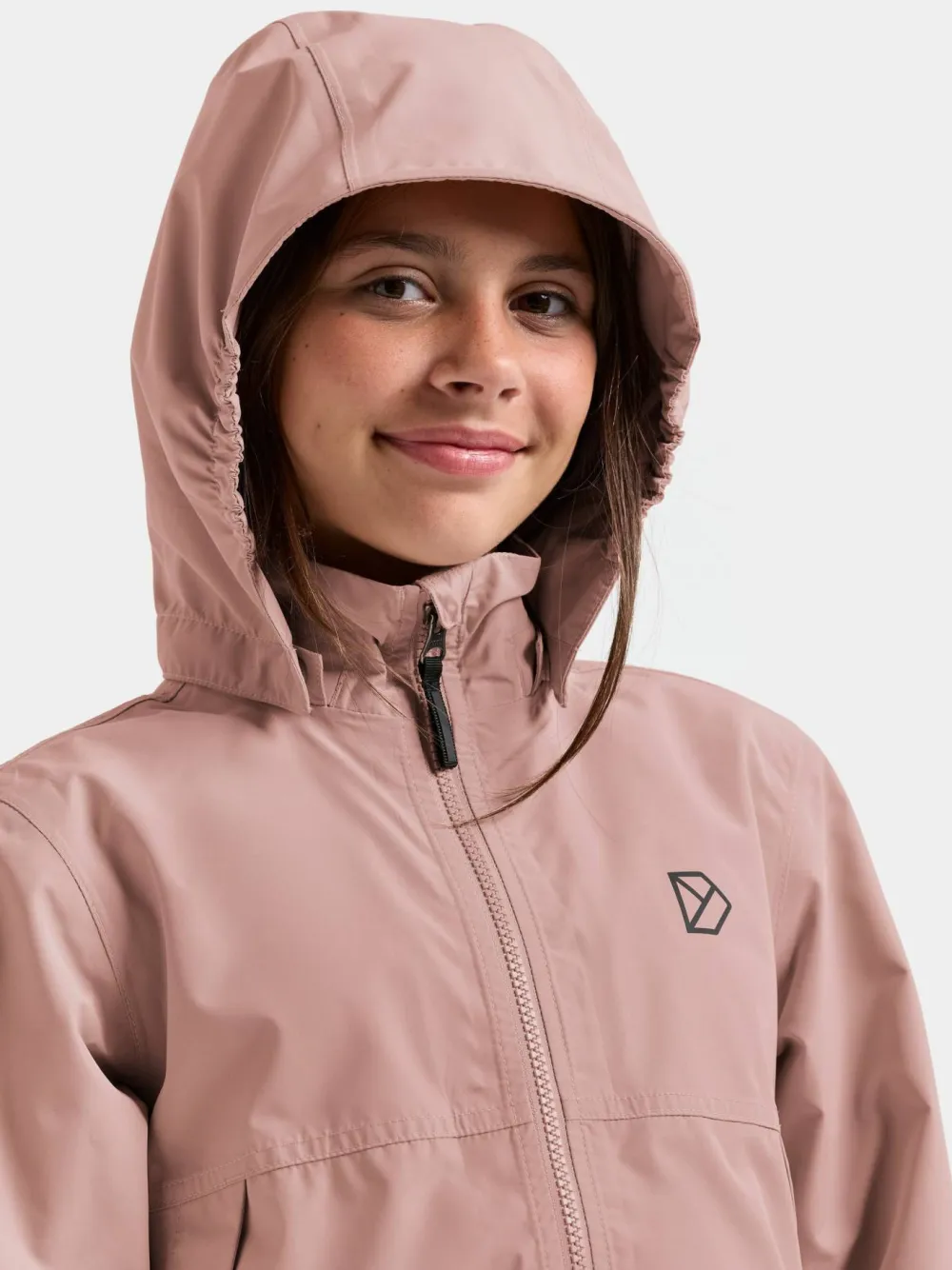 Didriksons Kids' Meliss Jacket 2 Vintage Pink