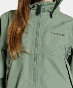 Didriksons Kids' Meliss Jacket Light Moss