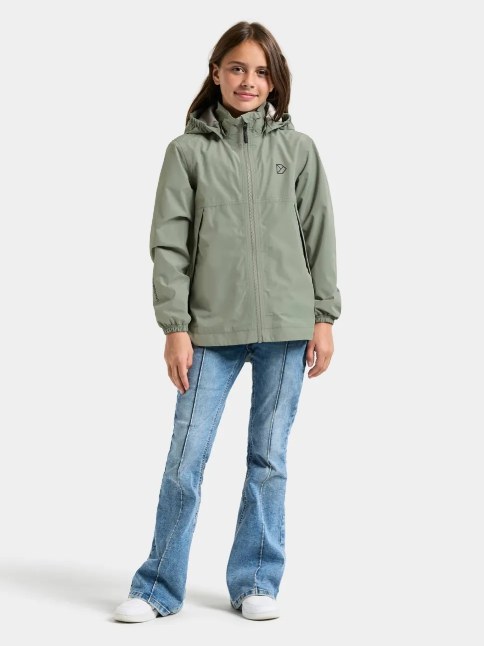 Didriksons Kids' Meliss Jacket 2 Wilted Leaf