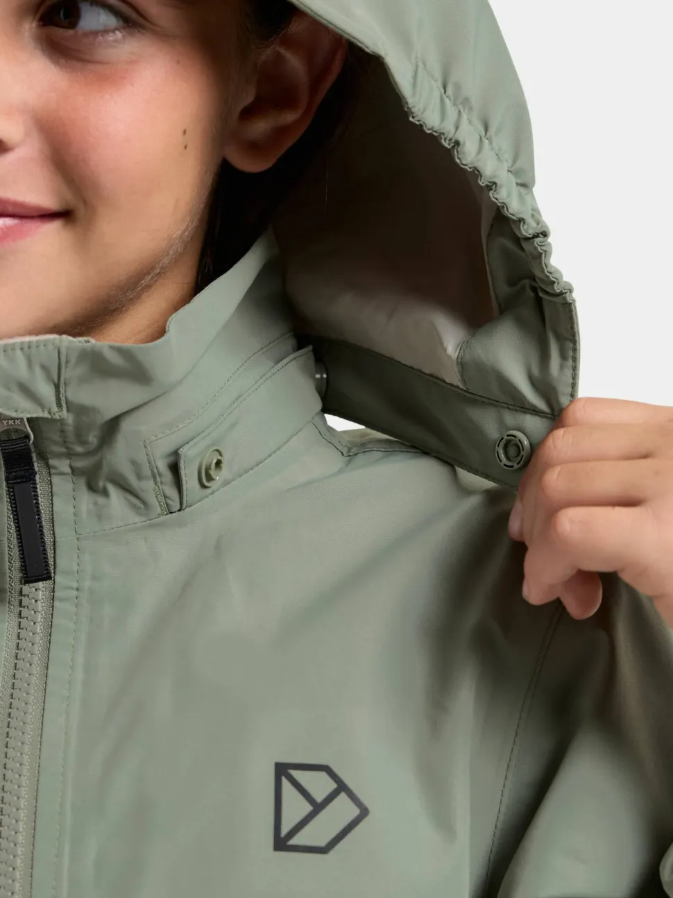 Didriksons Kids' Meliss Jacket 2 Wilted Leaf