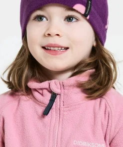 Didriksons Kids' Monte Full Zip 10 Light Heather Pink Discount