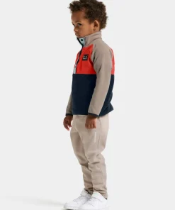 Didriksons Kids' Monte Half Button 5 Paprika Discount