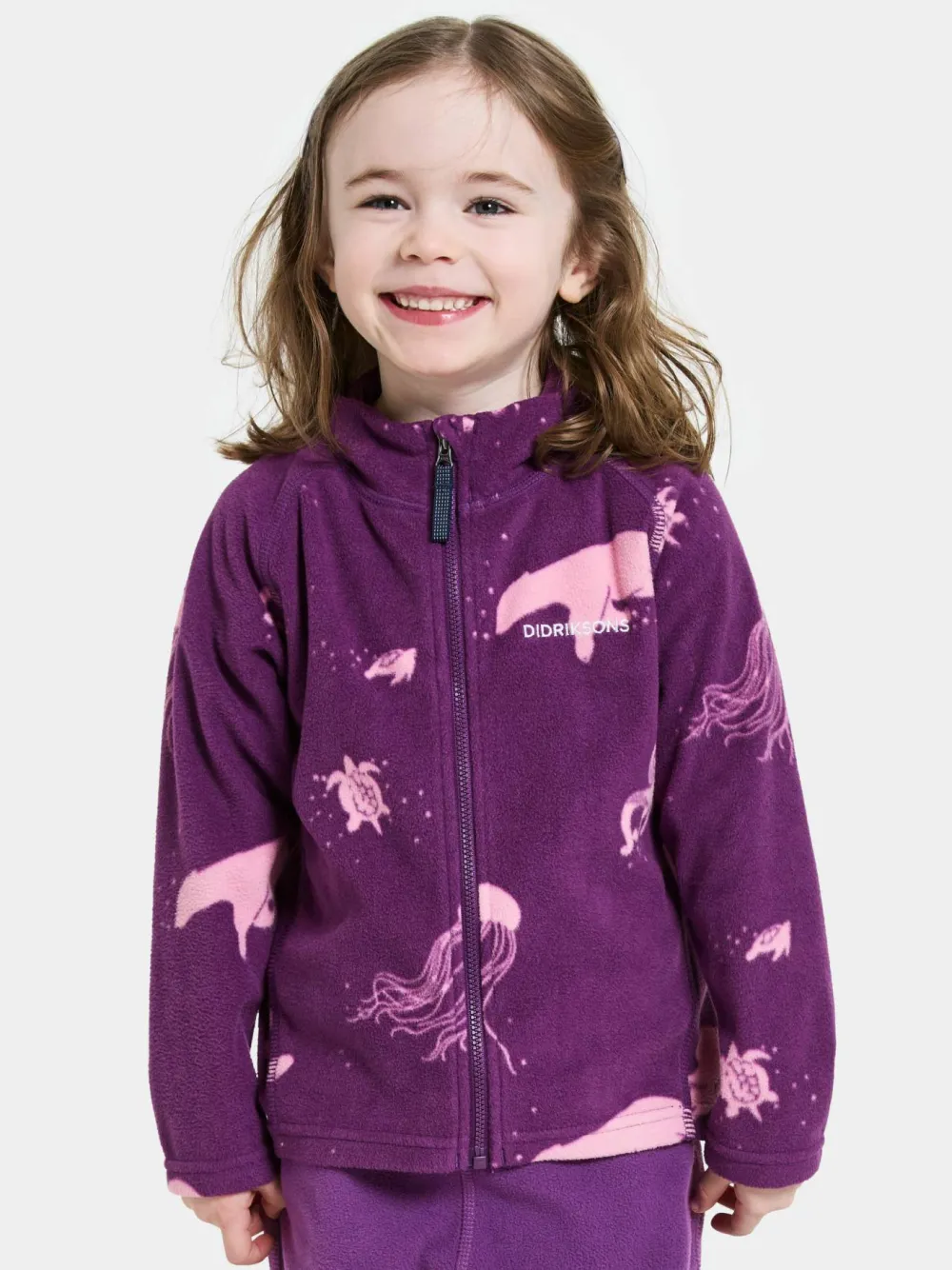 Online Kids' Monte Printed Full Zip 10 Barn Barnjackor & Västar|Barntröjor & Fleece