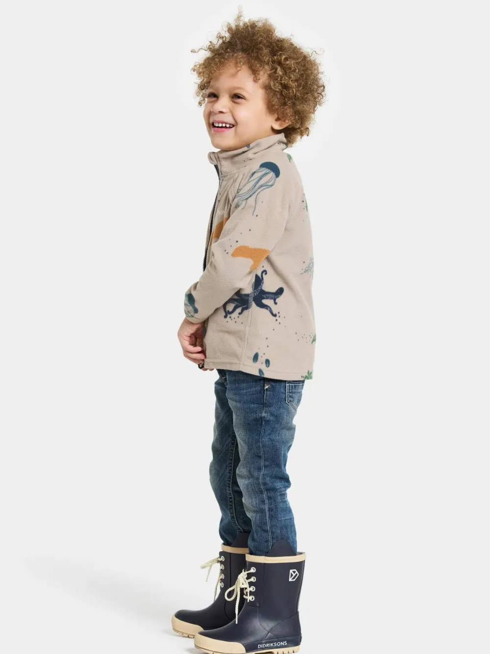 Online Kids' Monte Printed Full Zip 10 Barn Barnjackor & Västar|Barntröjor & Fleece