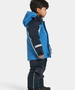Didriksons Kids' Neptun Jacket 4 Sapphire Blue