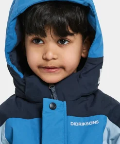 Didriksons Kids' Neptun Jacket 4 Sapphire Blue