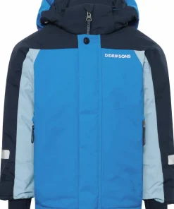 Didriksons Kids' Neptun Jacket 4 Sapphire Blue