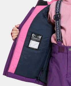 Didriksons Kids' Neptun Jacket 4 Royal Purple