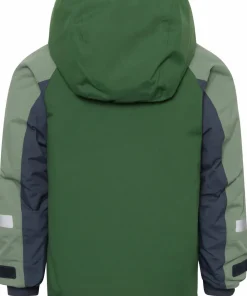 Didriksons Kids' Neptun Jacket 4 Pine Green Clearance