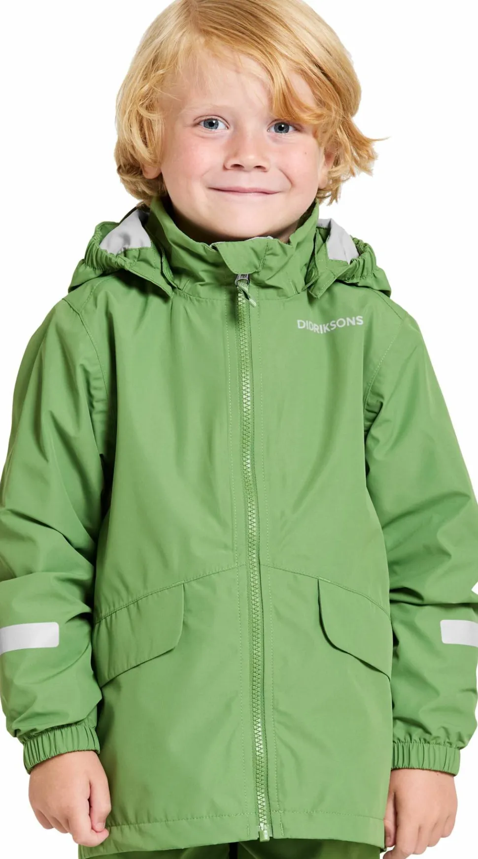 Didriksons Kids' Norma Jacket 3 Algae Green