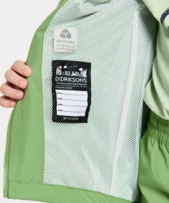 Didriksons Kids' Norma Jacket 3 Algae Green