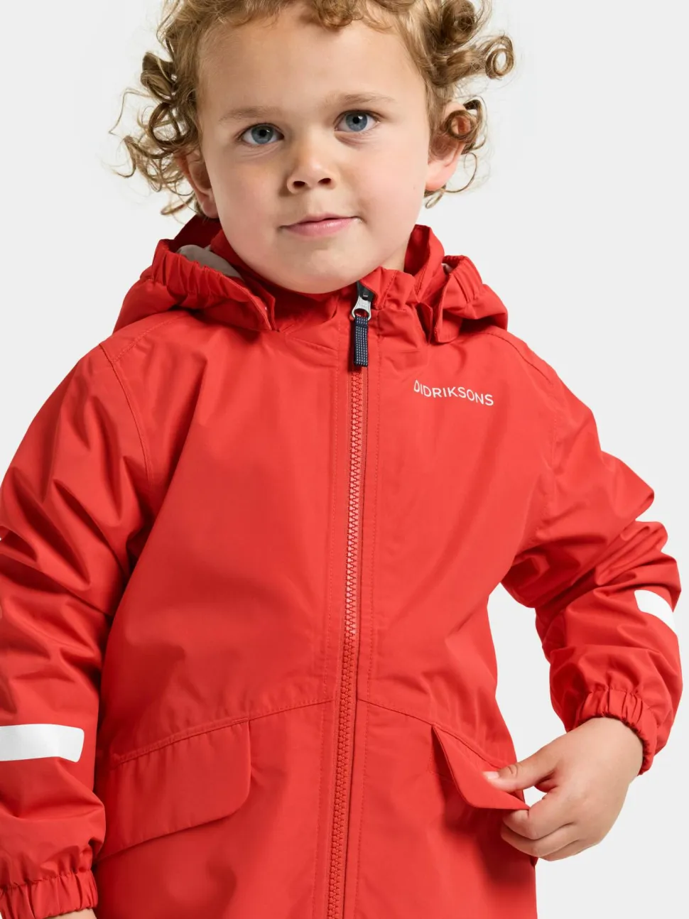 Didriksons Kids' Norma Jacket 3 Paprika